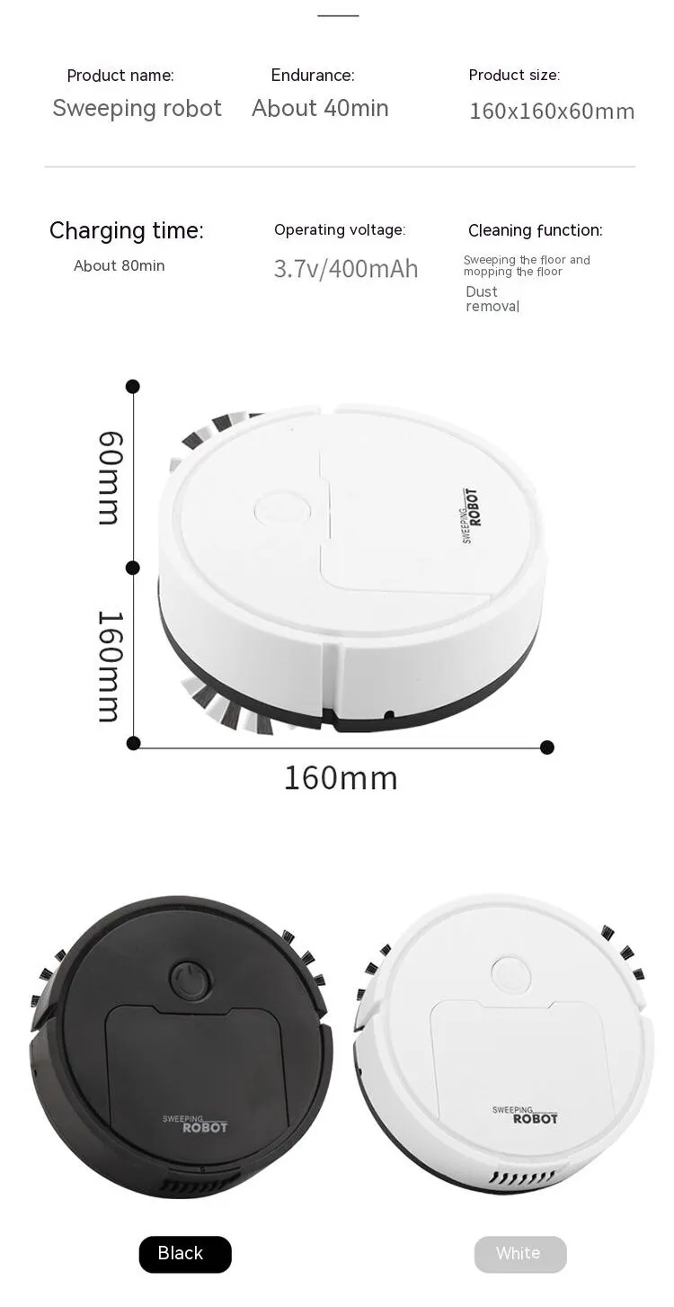 Skanto | Mini-Saugroboter | Intelligente All-in-One-Maschine