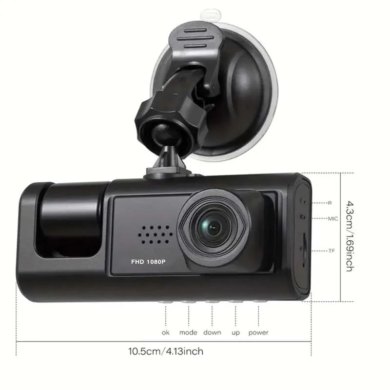 Dashcam mit Nachtsicht und IR-Technologie Skanto