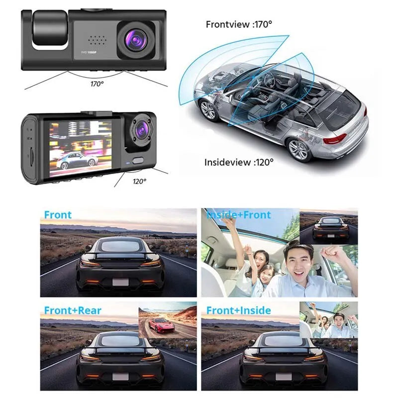 Dashcam mit Nachtsicht und IR-Technologie Skanto
