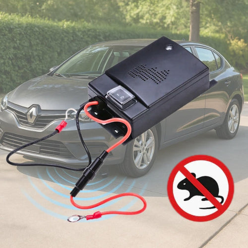 Skanto | Ultraschall-Fahrzeugvertreiber | Tragbar, selbstversorgend & effektiv für schädlingsfreien Fahrzeugschutz