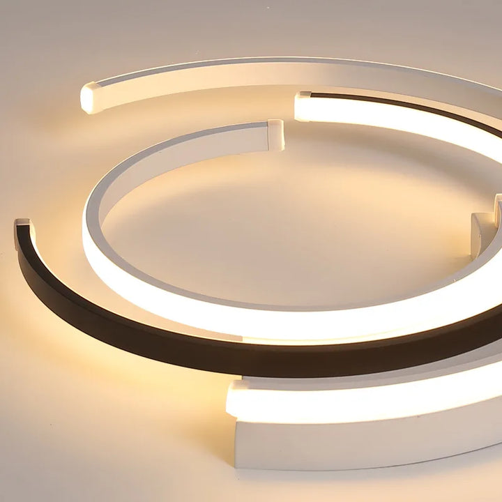 LEDFlex Deckenlampe – Moderne runde LED-Beleuchtung für Wohn- und Schlafzimmer | Skanto