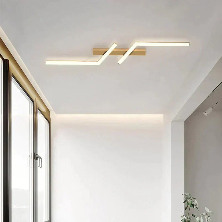 Skanto | Moderne Unterputz-LED-Linien-Deckenleuchte – Minimalistisch & Energiesparend