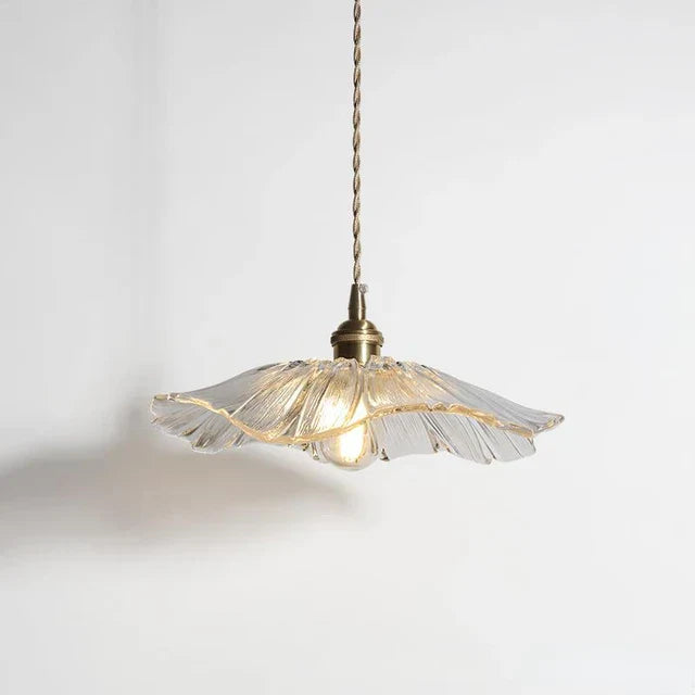 Skanto | FloraShine Leuchte – Elegante Pendelleuchte aus Blumenglas