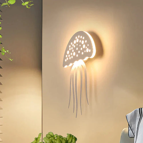 Skanto | QualleGlow | Exklusive Quallen-LED-Wandlampe