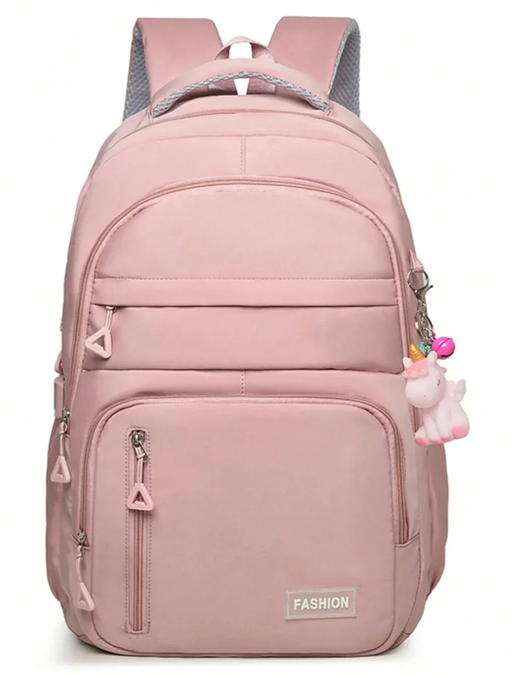 Skanto | Wasserdichter pinker Mädchenrucksack mit Laptopfach – Stilvolle und praktische Schultasche