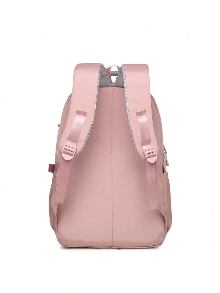 Skanto | Wasserdichter pinker Mädchenrucksack mit Laptopfach – Stilvolle und praktische Schultasche