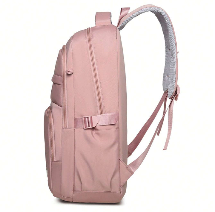 Skanto | Wasserdichter pinker Mädchenrucksack mit Laptopfach – Stilvolle und praktische Schultasche
