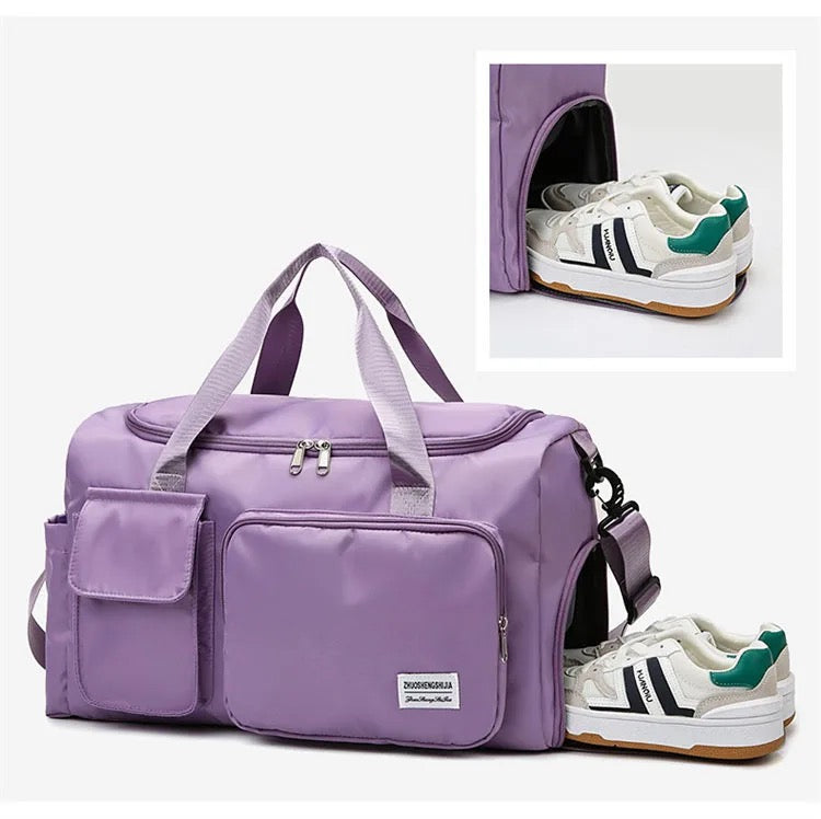 Reisetasche Sport-Duffle | Mehrere Fächer mit Schuhfach