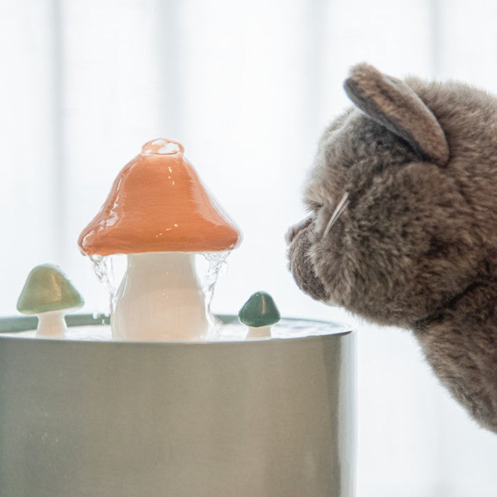 Skanto | Katzen-Pilz-Wasserbrunnen