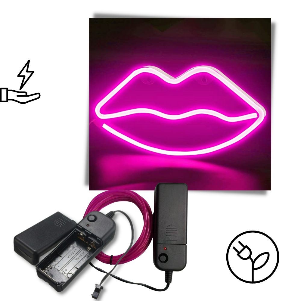 Bunte Neon-LED-Lichterkette