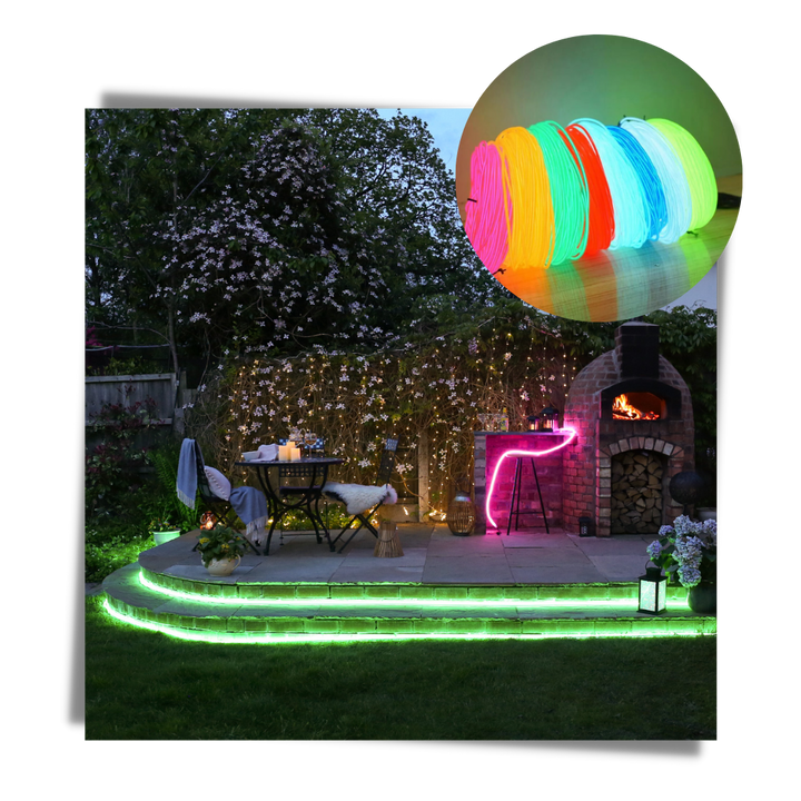 Bunte Neon-LED-Lichterkette