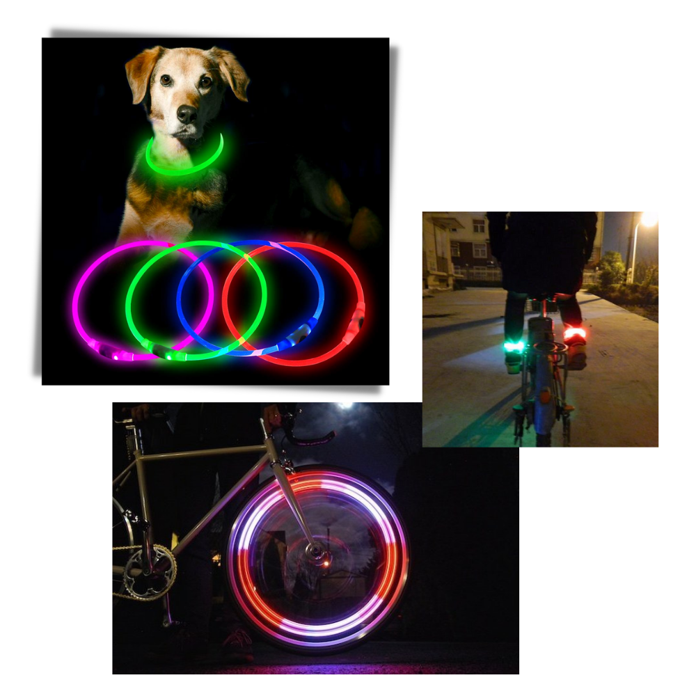 Bunte Neon-LED-Lichterkette
