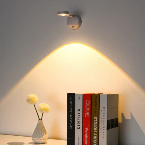 Skanto | Wandstrahler – SmartGlow – Wiederaufladbare LED – Bewegungssensor