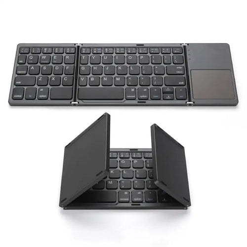 Skanto | Faltbare Bluetooth-Tastatur | Integriertes Touchpad | Schwarz