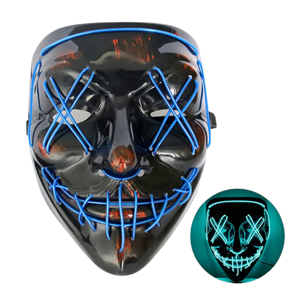 Neon-LED-Maske