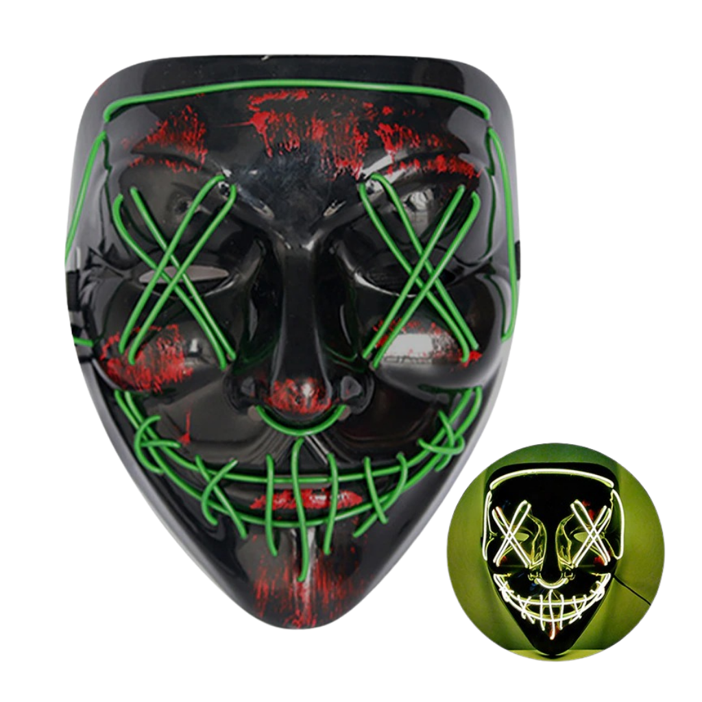 Neon-LED-Maske