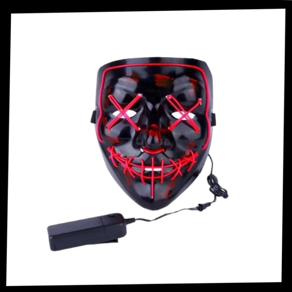 Neon-LED-Maske