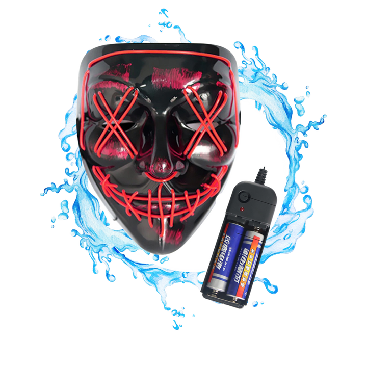 Neon-LED-Maske