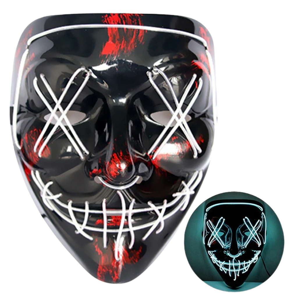 Neon-LED-Maske