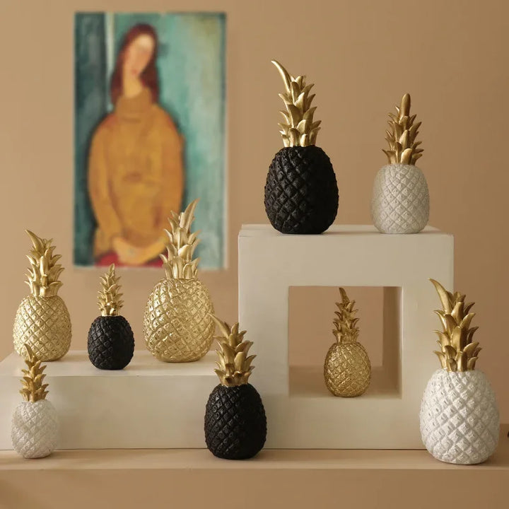 Skanto - Goldene Ananas Heimdekoration