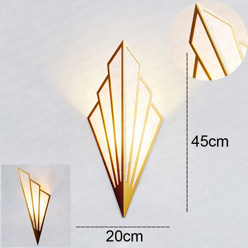 Art Deco Wandleuchte – Lampe für moderne Interieurs