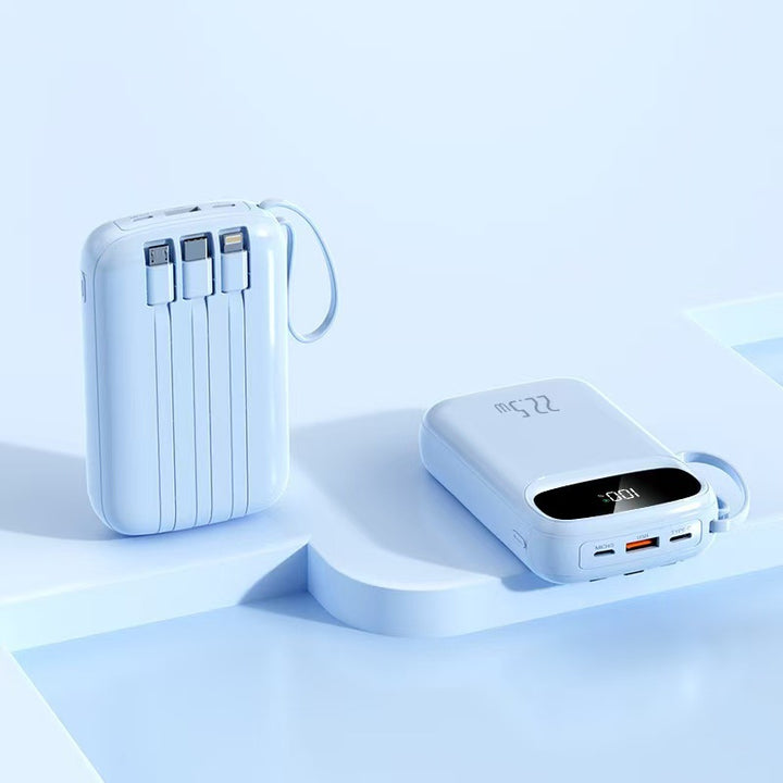 Multifunktions-Powerbank mit integriertem LCD-Bildschirm von Skanto