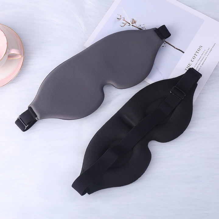 Unisex Ergonomische 3D-Schlafmaske mit konturierten Augenhöhlen und verstellbarem Komfortband Skanto