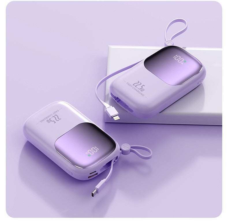 Leistungsstarke Powerbank mit Smart Charging und Digitalanzeige Skanto