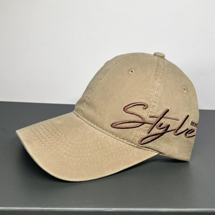 Unisex Signature Script Baseballkappe Skanto