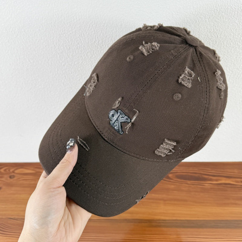 Verstellbare Baseballkappe im Used-Look für Herren Skanto