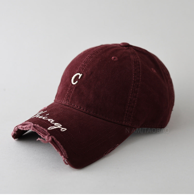 Lässige Used-Look Baseballkappe für Herren Skanto
