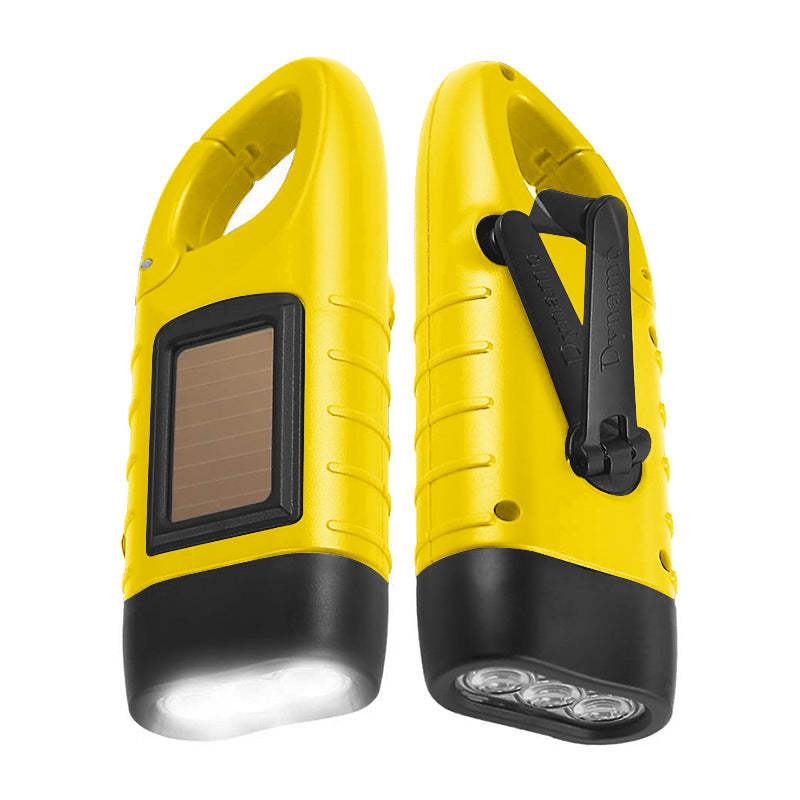 Multifunktionale Solar-LED-Taschenlampe Skanto