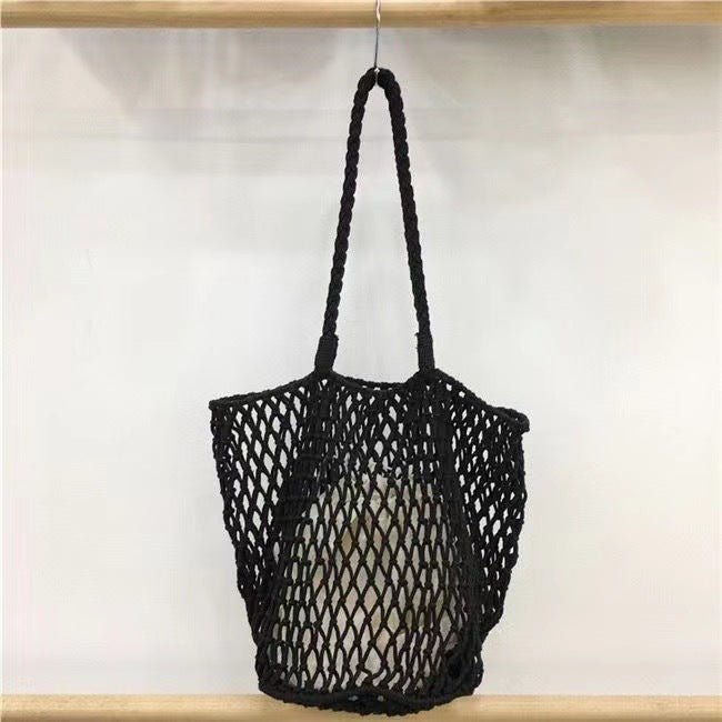 Handgeknüpfte Netztasche Skanto