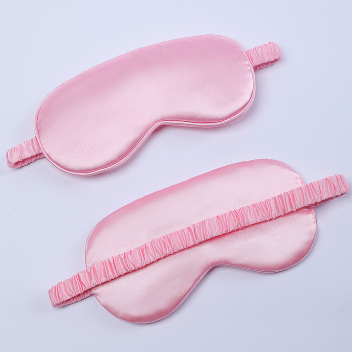 Seidenweiche Maske für Damen mit gepolstertem Augenbereich, verstellbarem Gummiband und Aufbewahrungsbeutel Skanto