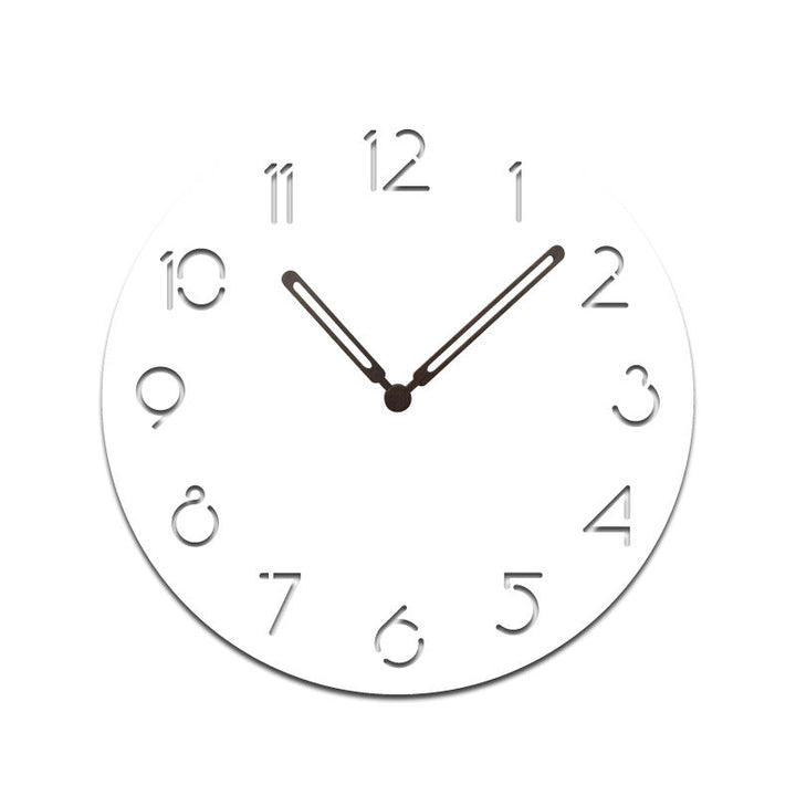 Skanto | Atmosphärische LED-Licht Geräuschlose Wanddekor-Uhr