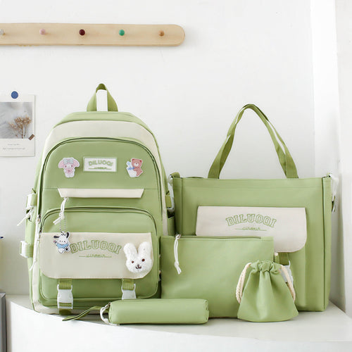 Vielseitiger Schulrucksack Skanto mit mehreren Taschen