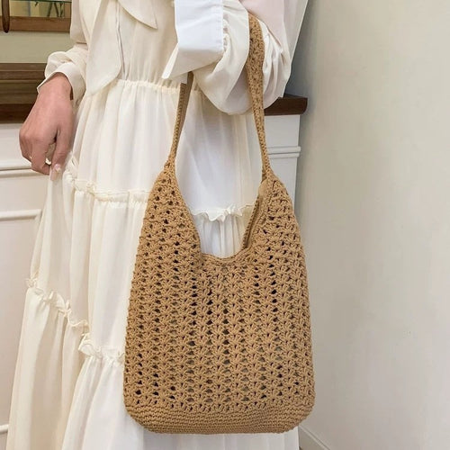 Handgefertigte Makramee-Tasche Skanto