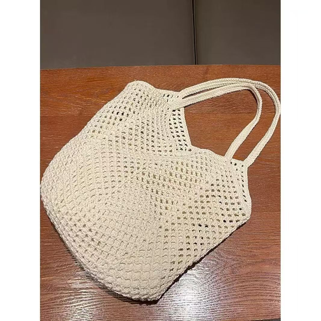 Gehäkelte Tragetasche in entspannter Form Skanto