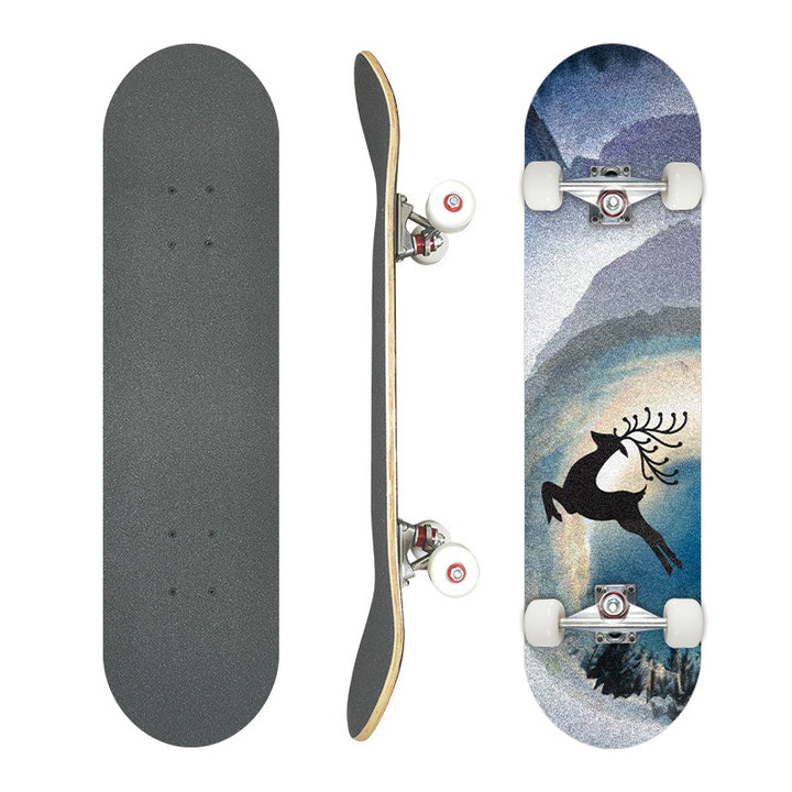 Grafisches Künstlerisches Skateboard Skanto