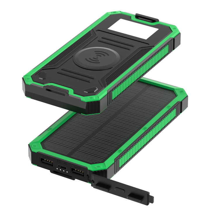 Robuste Powerbank mit kabelloser Ladefunktion Skanto
