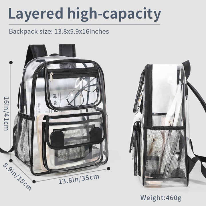Transparenter Rucksack Skanto