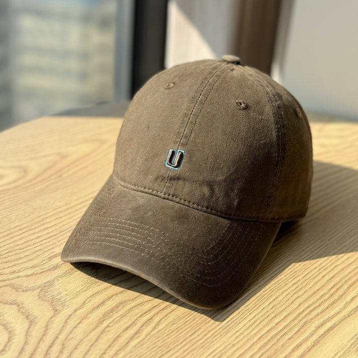 Klassische bestickte Curved Baseballkappe für Herren Skanto