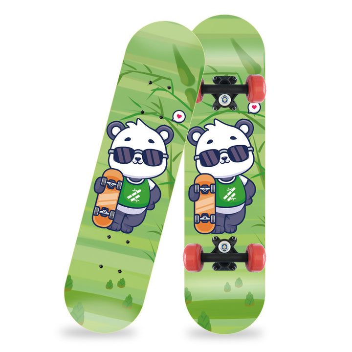 Cartoon-inspiriertes Mini-Skateboard Skanto