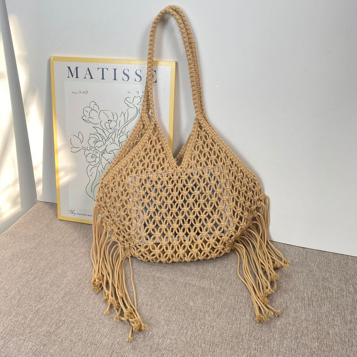 Trendige Makramee-Tasche Skanto