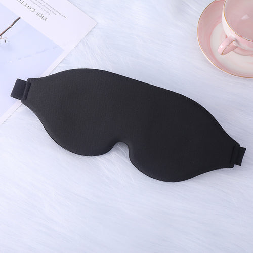 Unisex Ergonomische 3D-Schlafmaske mit konturierten Augenhöhlen und verstellbarem Komfortband Skanto