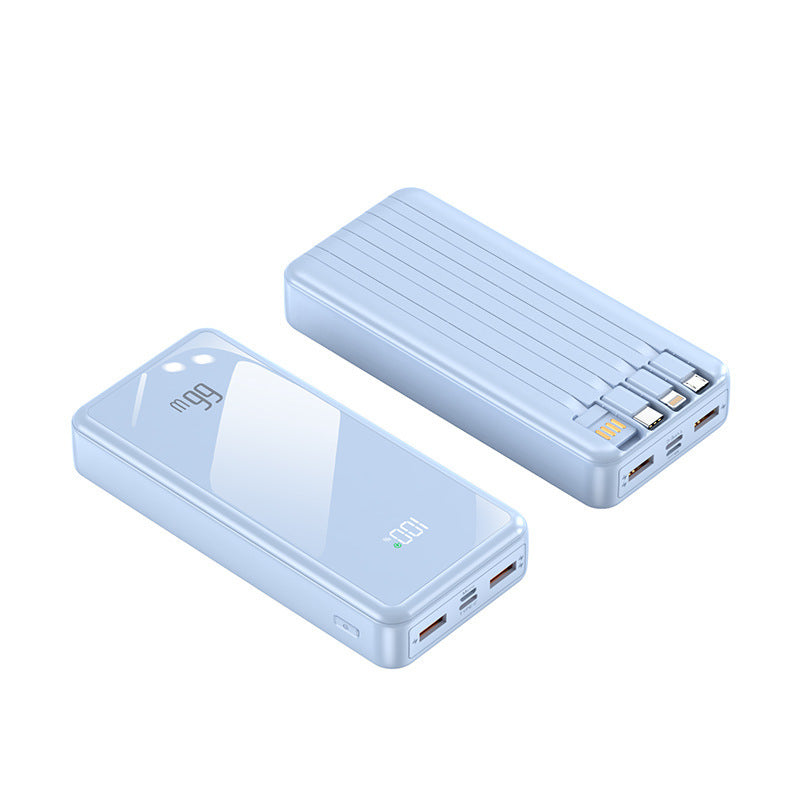 Ultraschlanke Powerbank mit mehreren Ladeoptionen Skanto