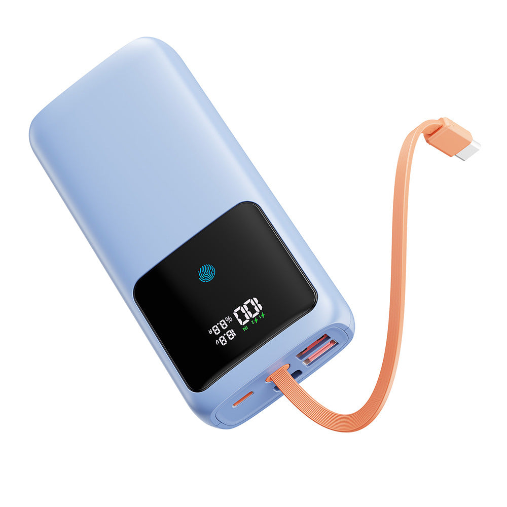 Powerbank mit integriertem LED-Display und Smart-Schnellladeanschluss Skanto