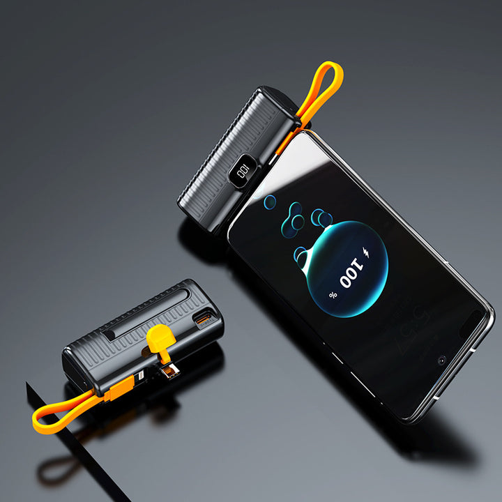 Leistungsstarke Powerbank mit Digitalanzeige und innovativem Design Skanto