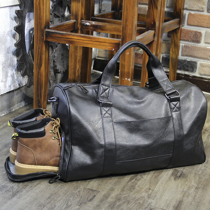 Stylische Reisetasche aus hochwertigem Kunstleder Skanto