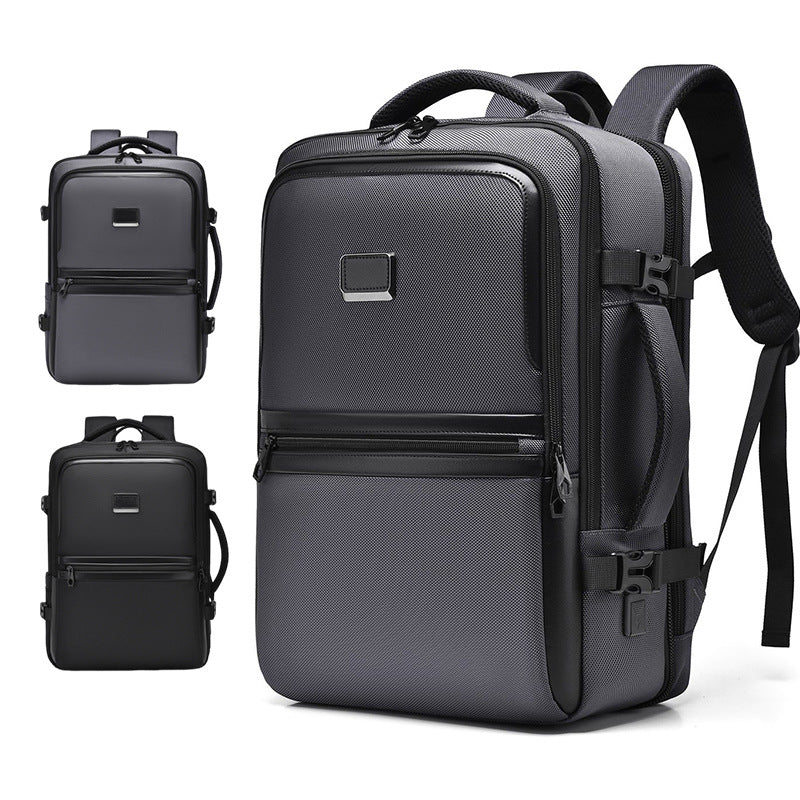Eleganter Laptop-Rucksack mit wasserabweisendem Material und innovativem Fächersystem Skanto